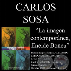 LA IMAGEN CONTEMPORÁNEA, 2008 - ENEIDE BONEU - Texto de CARLOS SOSA RABITO
